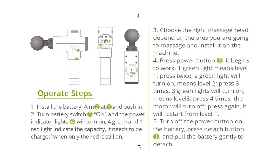 Phoenix A2 Therapy Massage Gun
