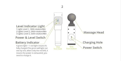 Phoenix A2 Therapy Massage Gun